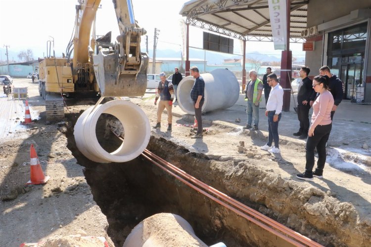 13 Milyon TL’lik altyapı yatırımda sona gelindi -