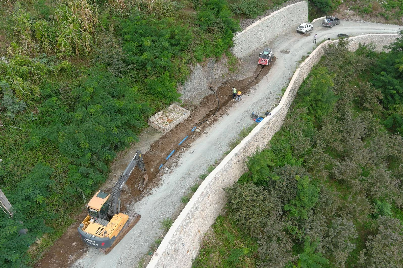 2 mahallede içme suyu sorunu tarih oldu -