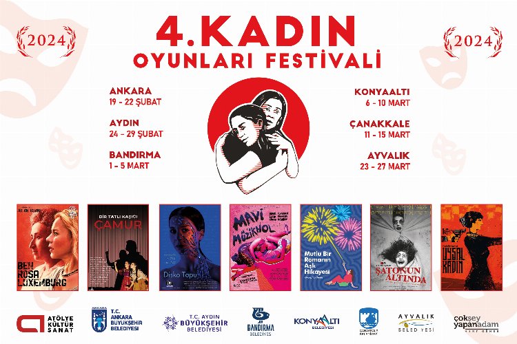 4. Kadın Oyunları Festivali programı netleşti -