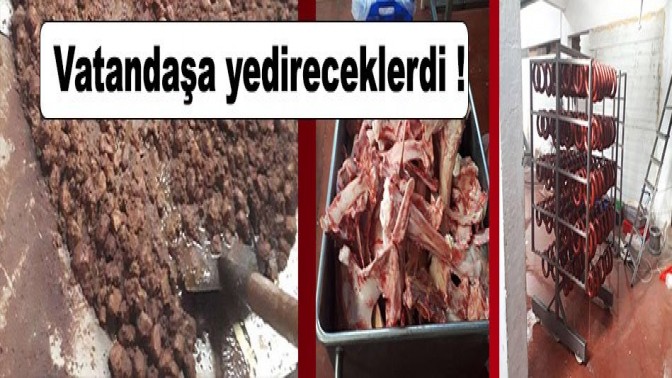 4 TON KAÇAK ET ELE GEÇİRİLDİ