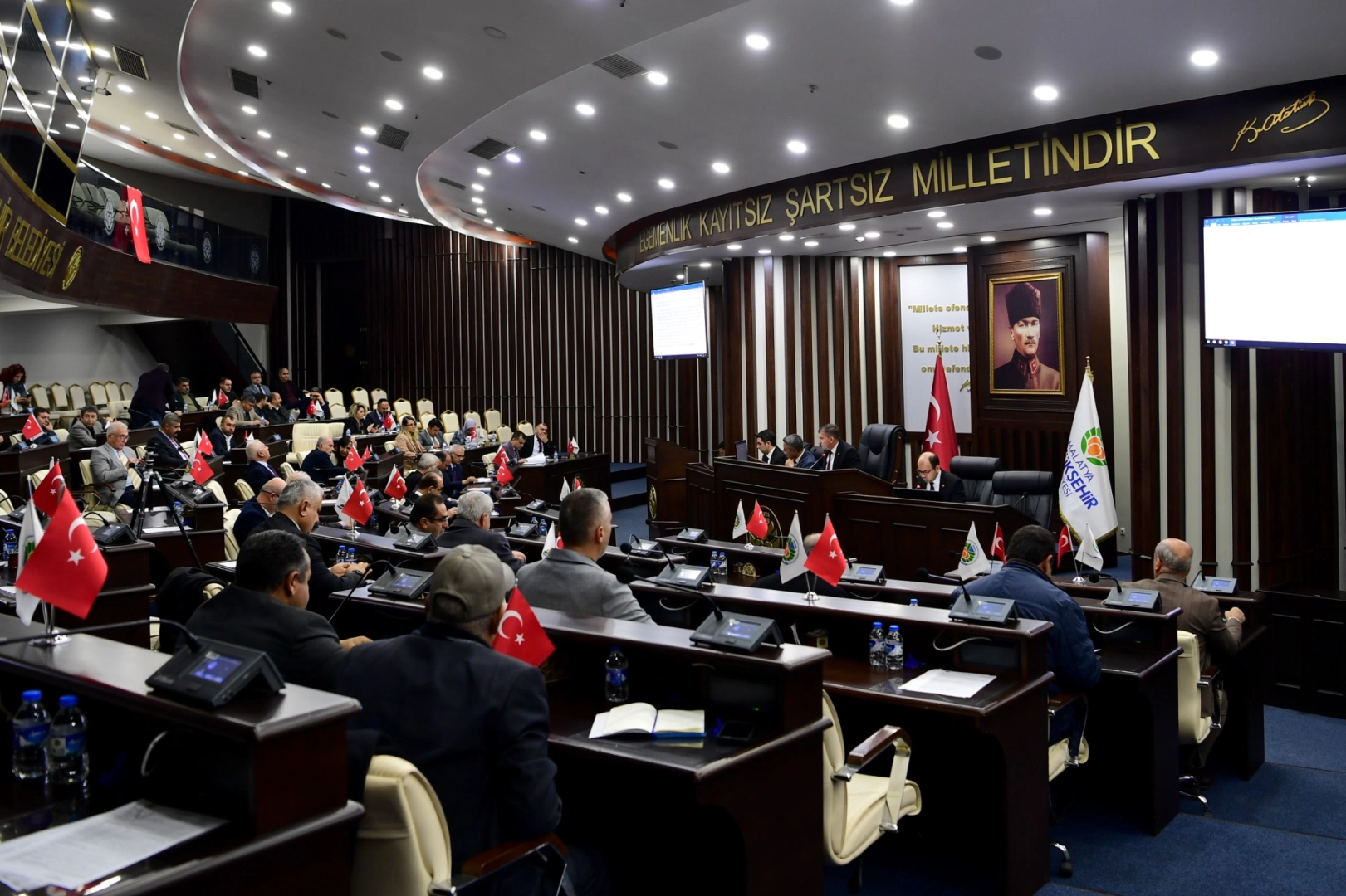 Malatya Büyükşehir Belediye Meclisi Aralık ayı ilk toplantısı yapıldı 