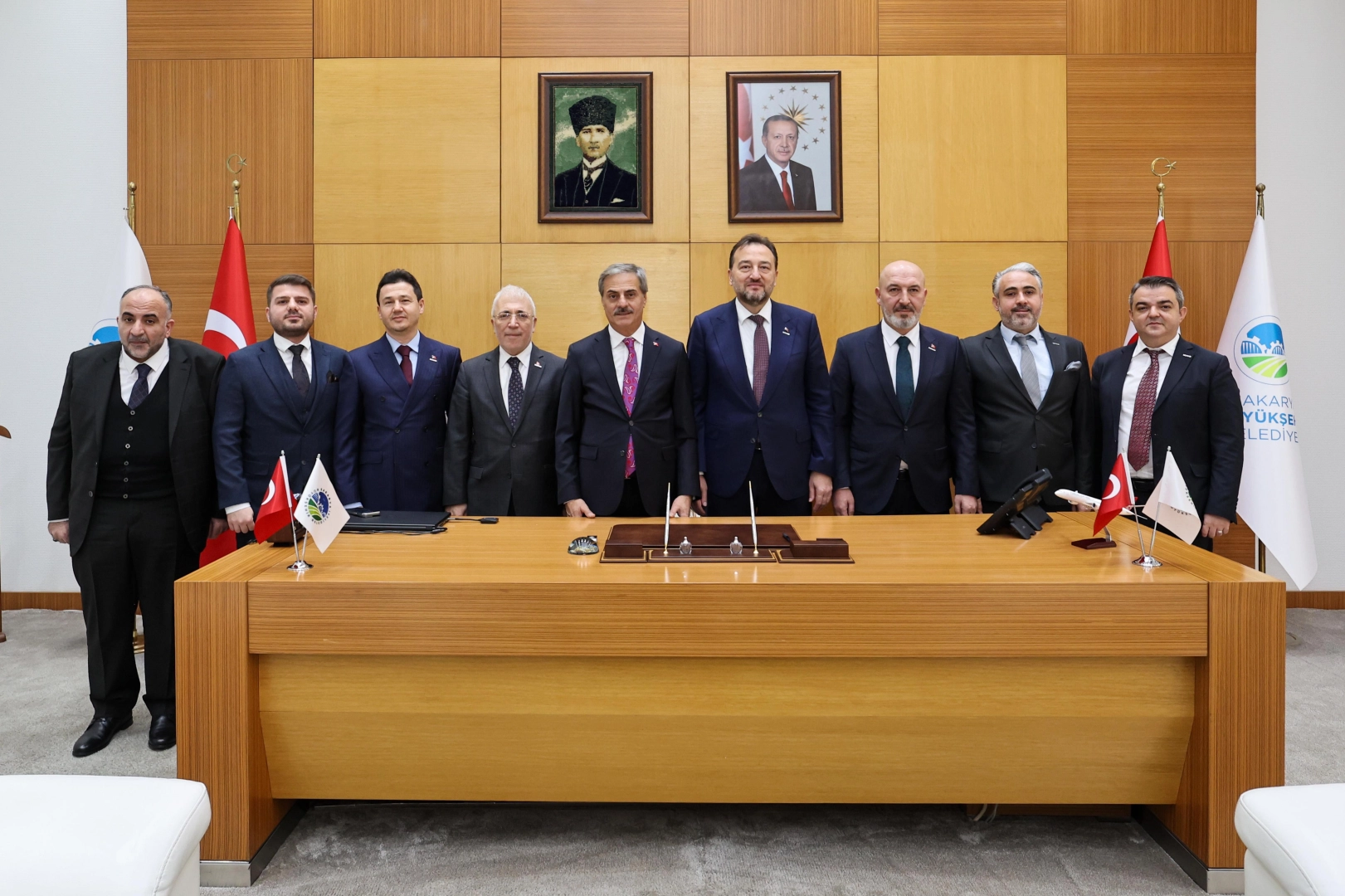 Sakarya'da Başkan Alemdar MÜSİAD Genel Başkanı'nı ağırladı 