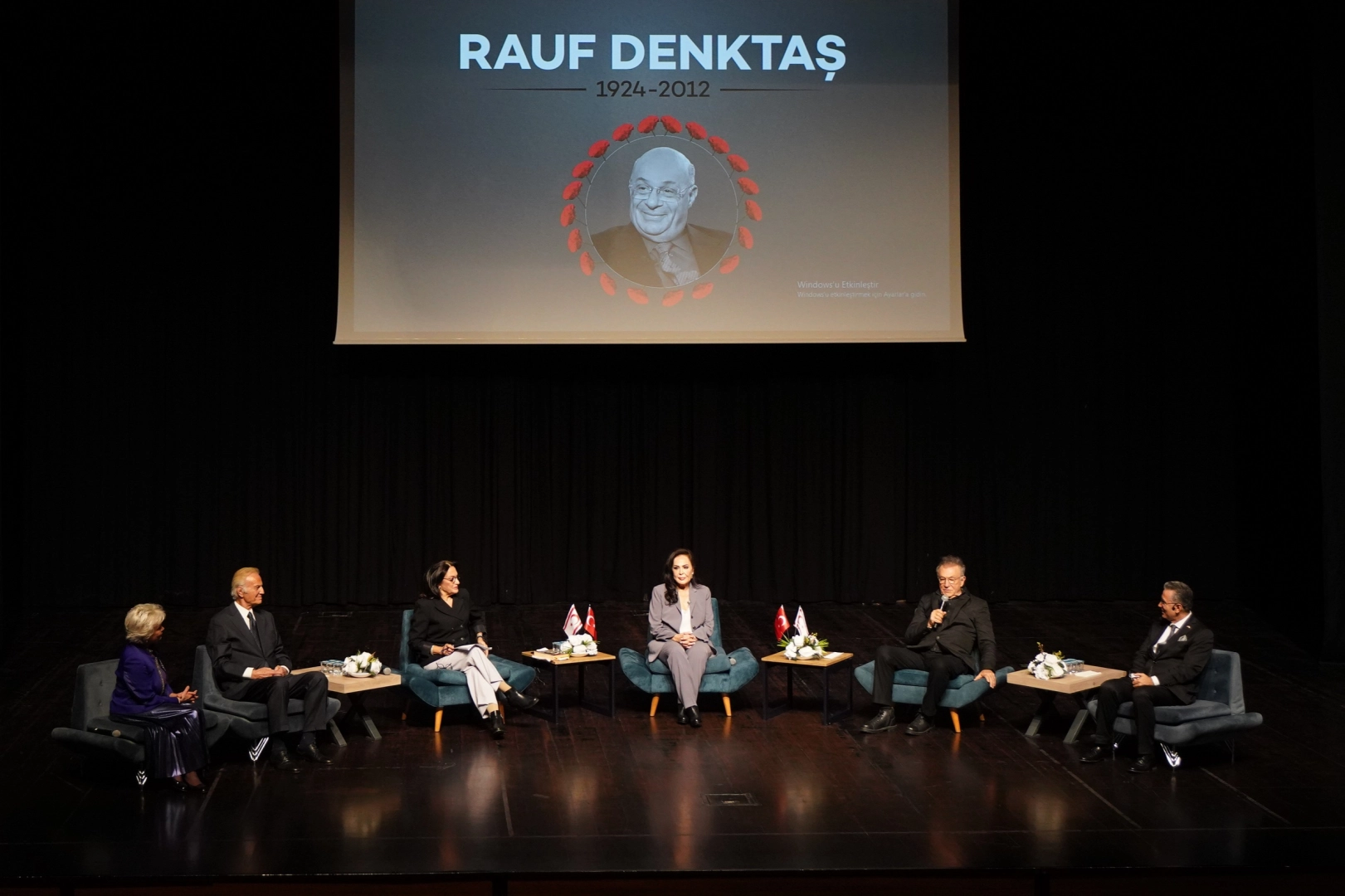 Rauf Denktaş İstanbul Beylikdüzü'nde anıldı 