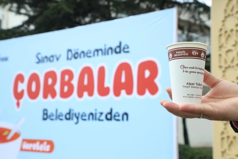 Bursa'da sabah çorbaları İnegöl'den 