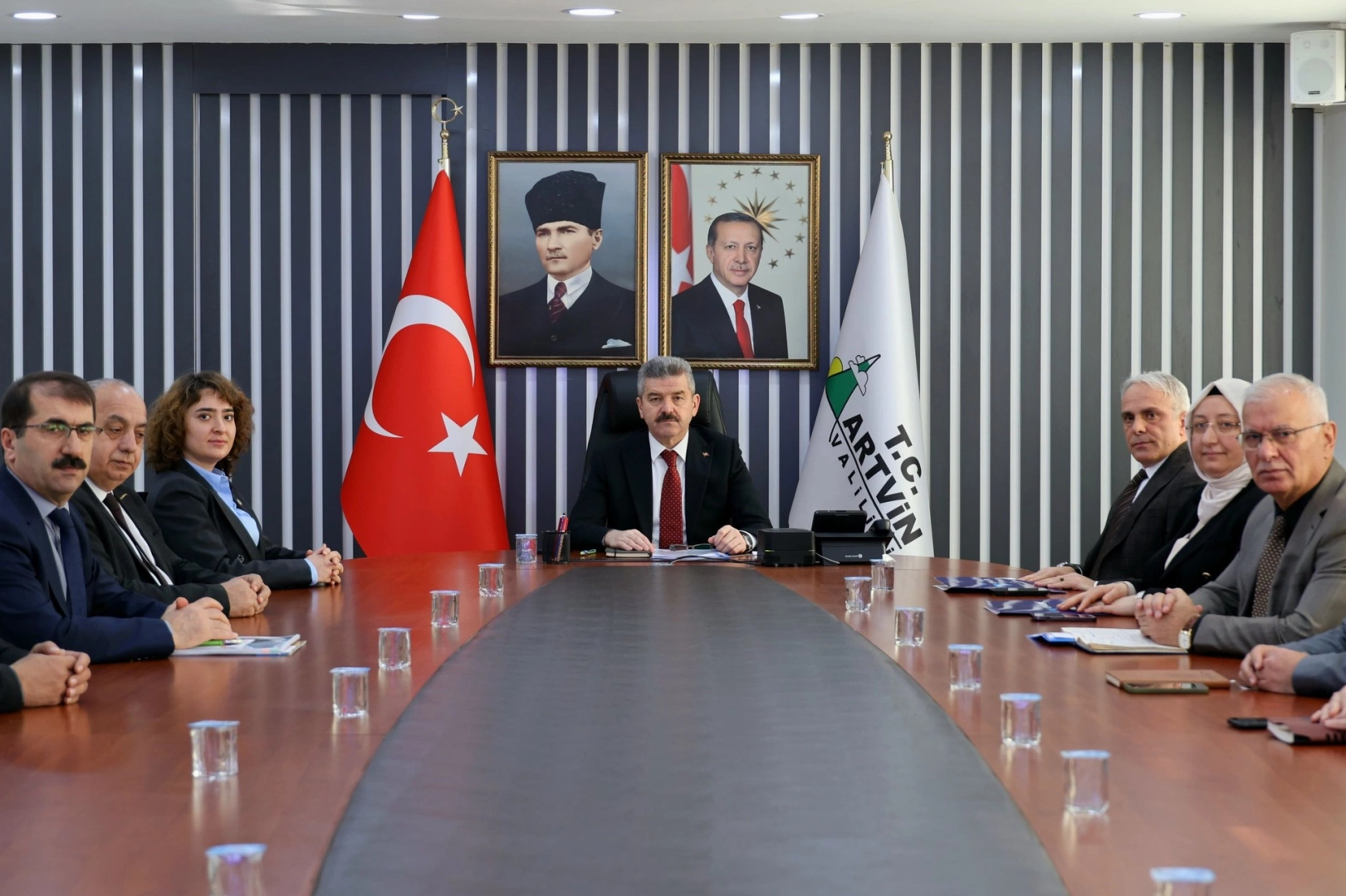 Artvin'de 'istihdam ve mesleki eğitim' toplantısı 