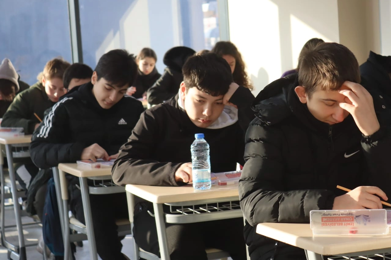 Çınar Akademi’de LGS öncesi sınav heyecanı yaşandı 