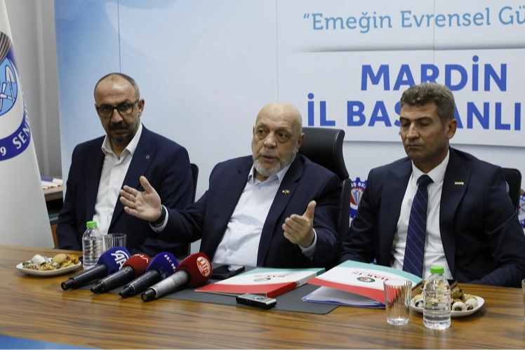 HAK-İş Mardin'den 'vergi reformu' mesajı verdi 