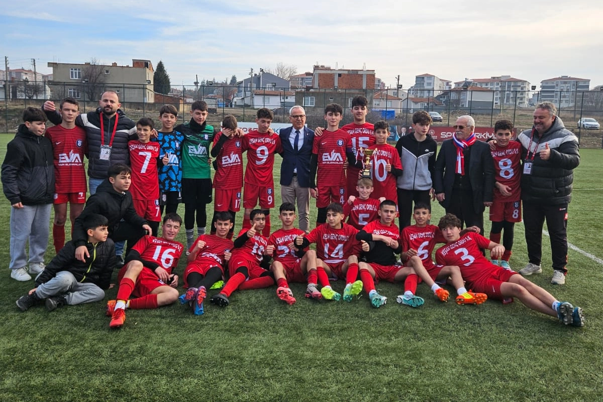 Keşan Genç Ordu U14, Edirne Şampiyonu oldu 