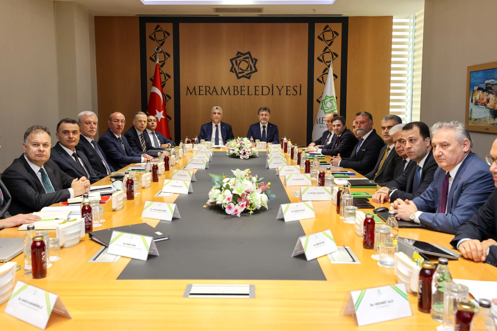 Konya Meram Belediyesi, Bakanlarla önemli görüşmeler gerçekleştirdi 