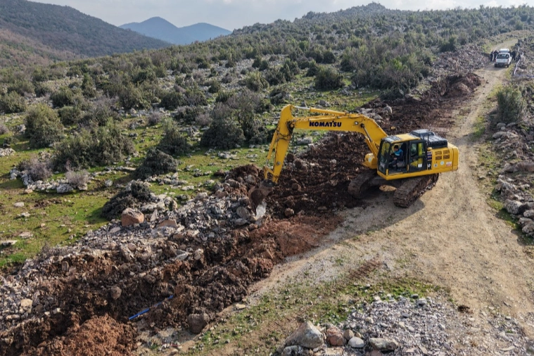 Manisa'da Pınarköy’ün içme suyu sorunu tarih oluyor 