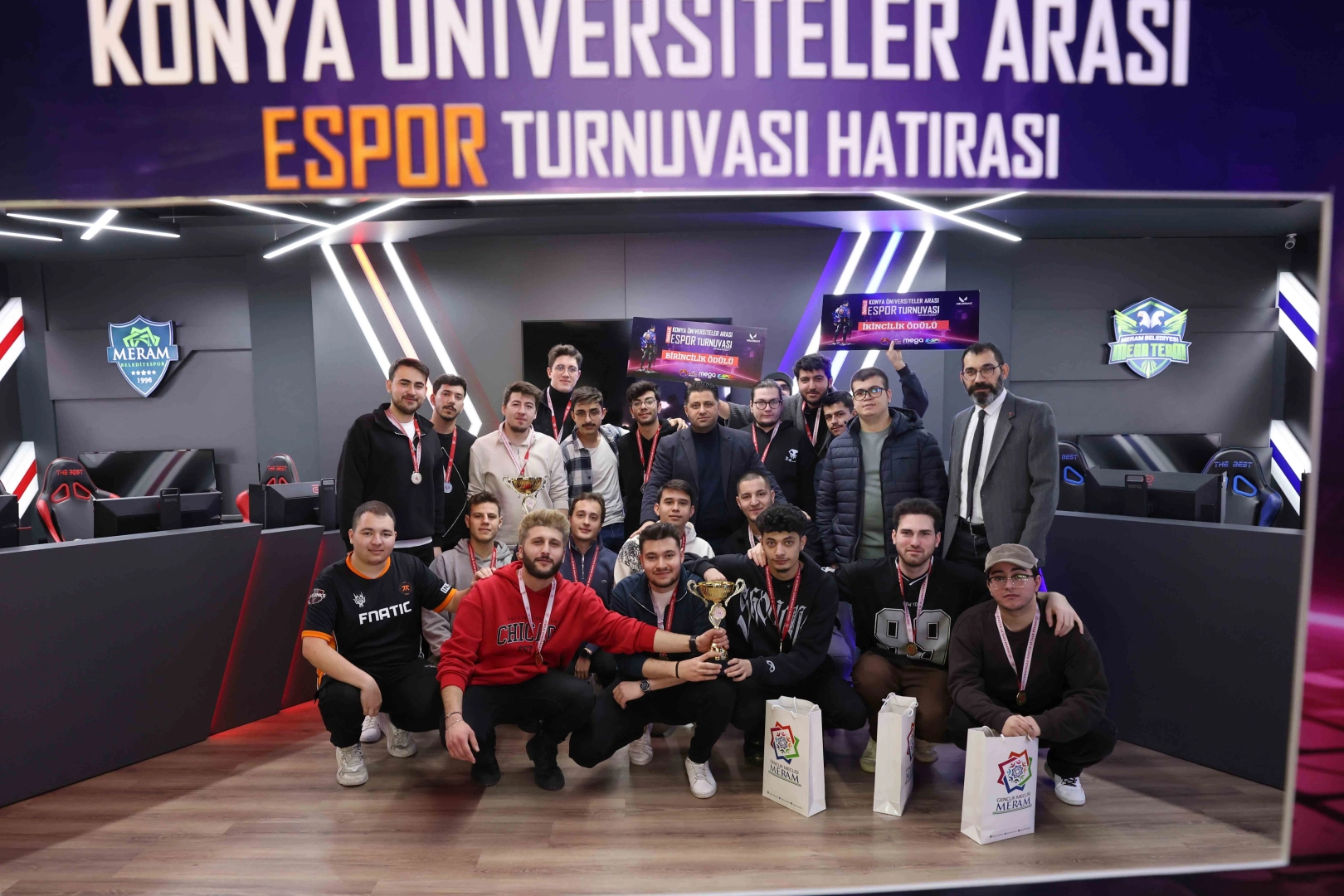 Konya Meram'da ilk 'e-spor'da renkli final 