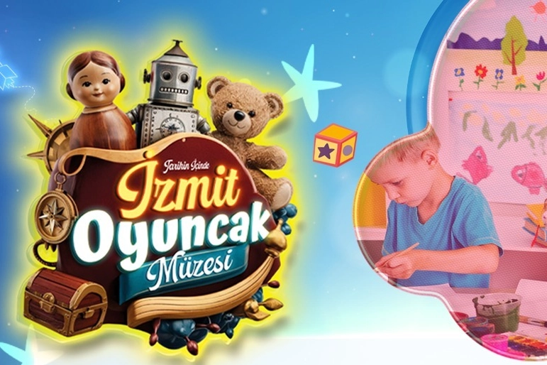 İzmit'te Oyuncak Müzesi’nin renkli atölyeleri sürüyor 