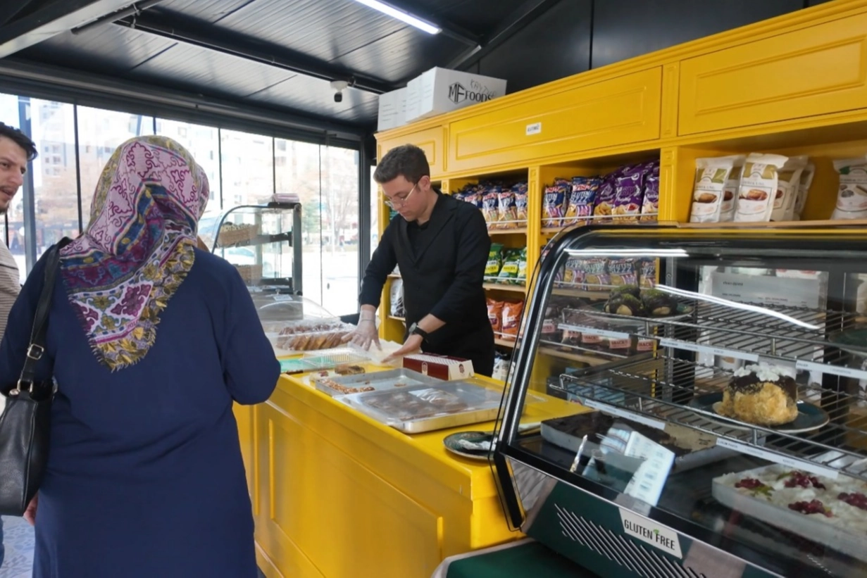 Kayseri Glütensiz Kafe'ye ramazanda yoğun ilgi 