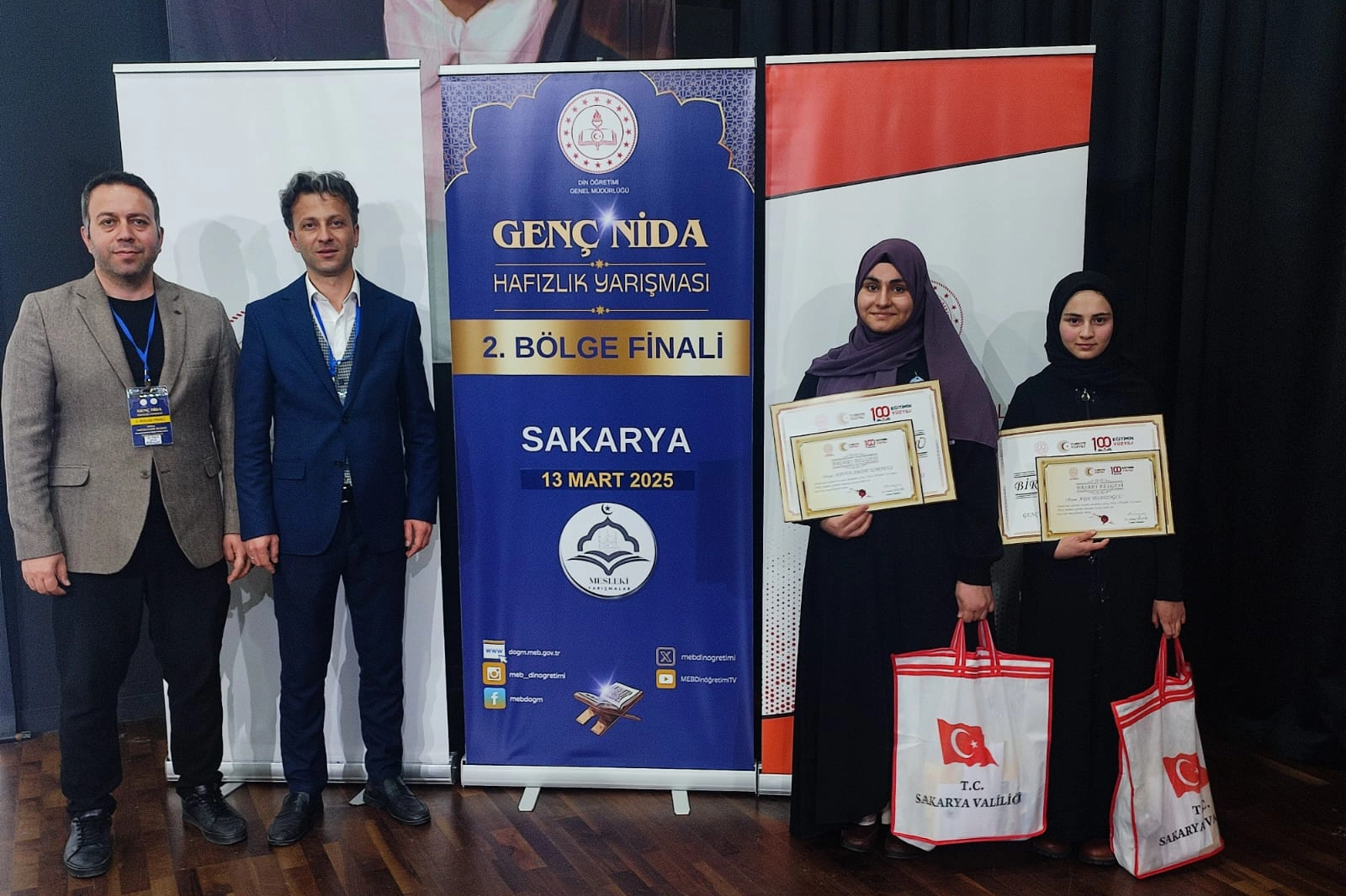 Genç Nida Hafızlık'da Bursa’ya birincilik ödülü 