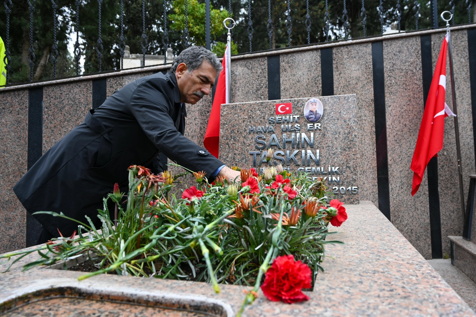 Bursa Gemlik'te şehitler unutulmadı 