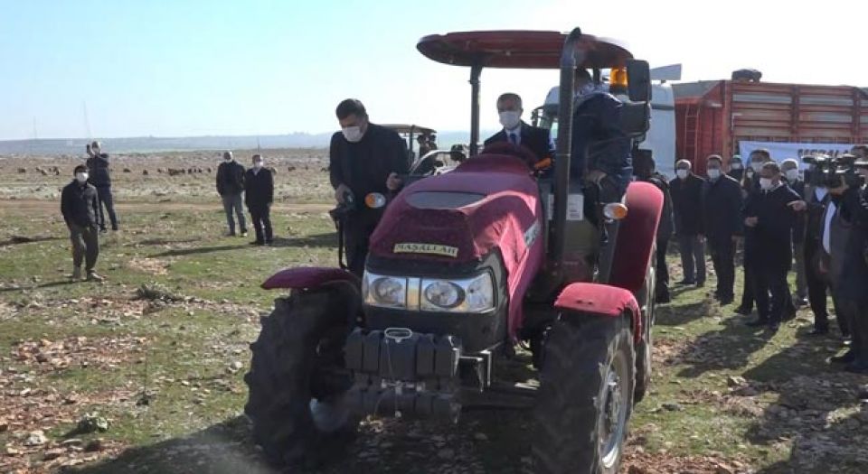 Cumhurbaşkanı'nın örnek gösterdiği ilçede çiftçiye büyük destek