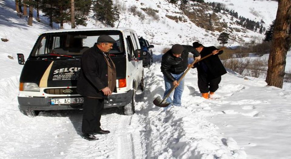 Ardahan soğuk hava etkisi altında