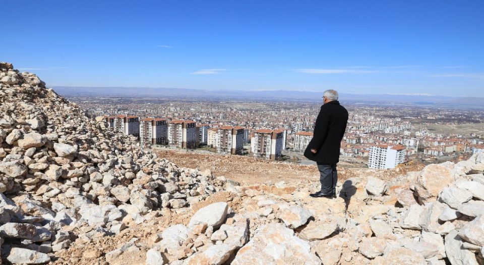 Malatya Battalgazi'de imar yolu çalışmaları