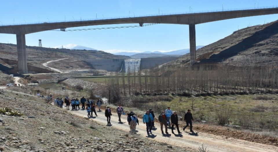 Telefonu bırakıp 'doğa'ya yürüdüler