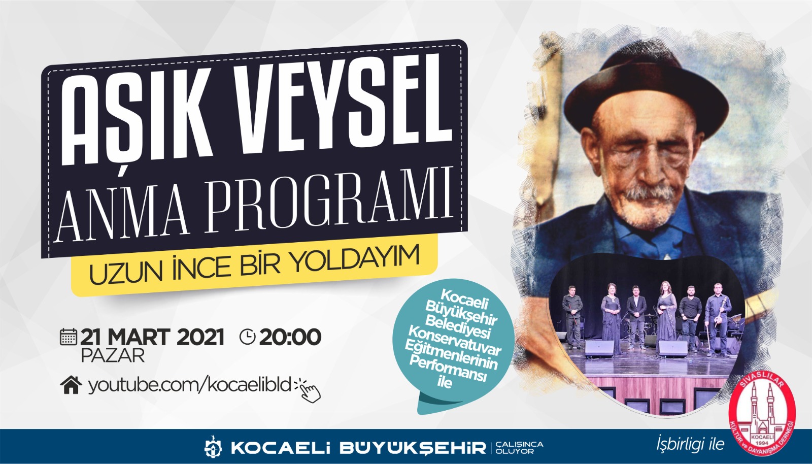 Kocaeli Aşık Veyseli anacak