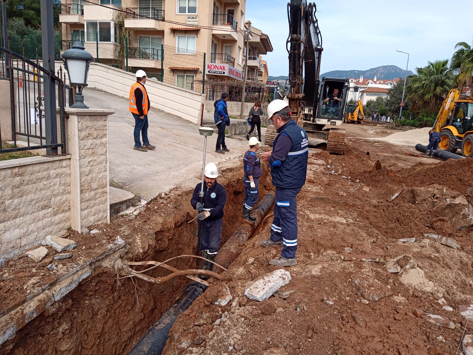 Muğla'da içme suyu hatları yenileniyor