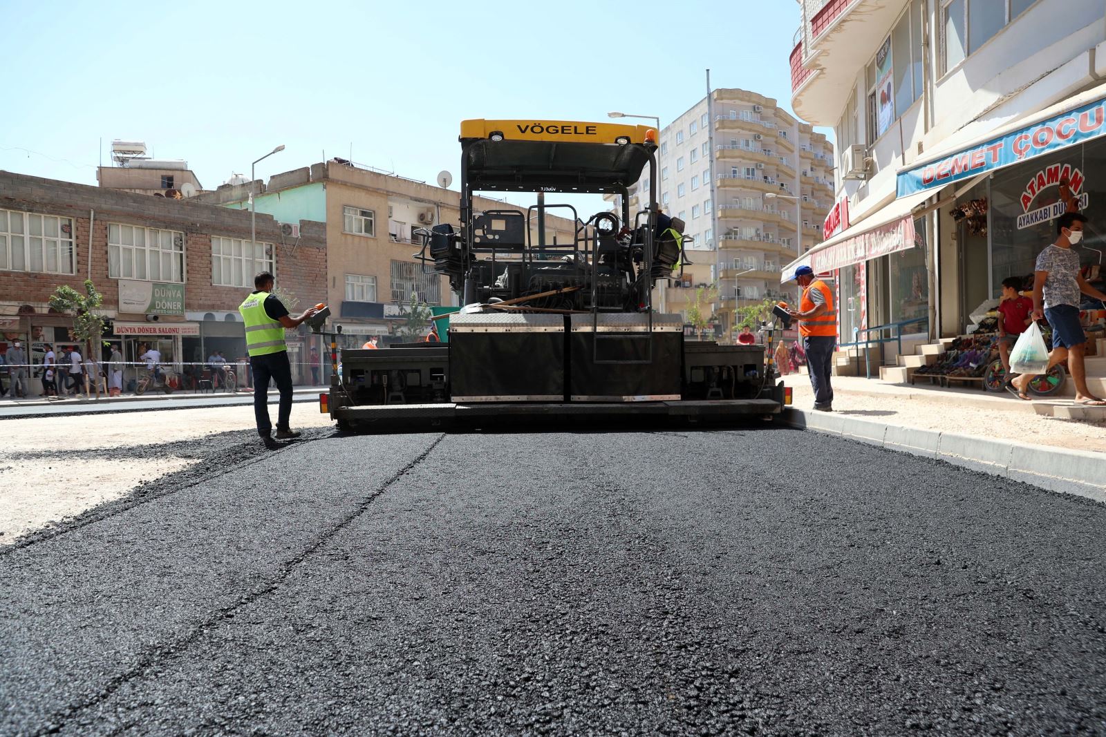 Mardin'de 600 kilometrelik asfalt çalışması