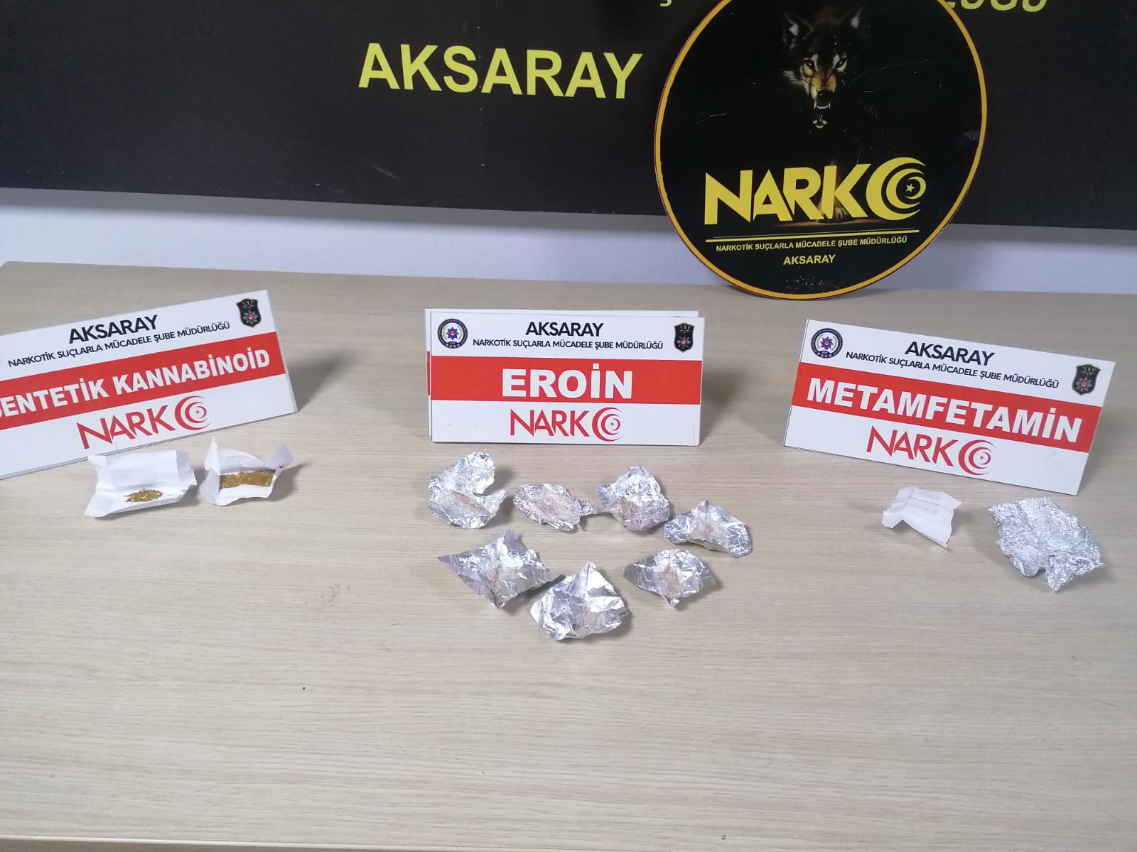 Aksaray emniyeti uyuşturucu tacirlerini kıskıvrak yakaladı