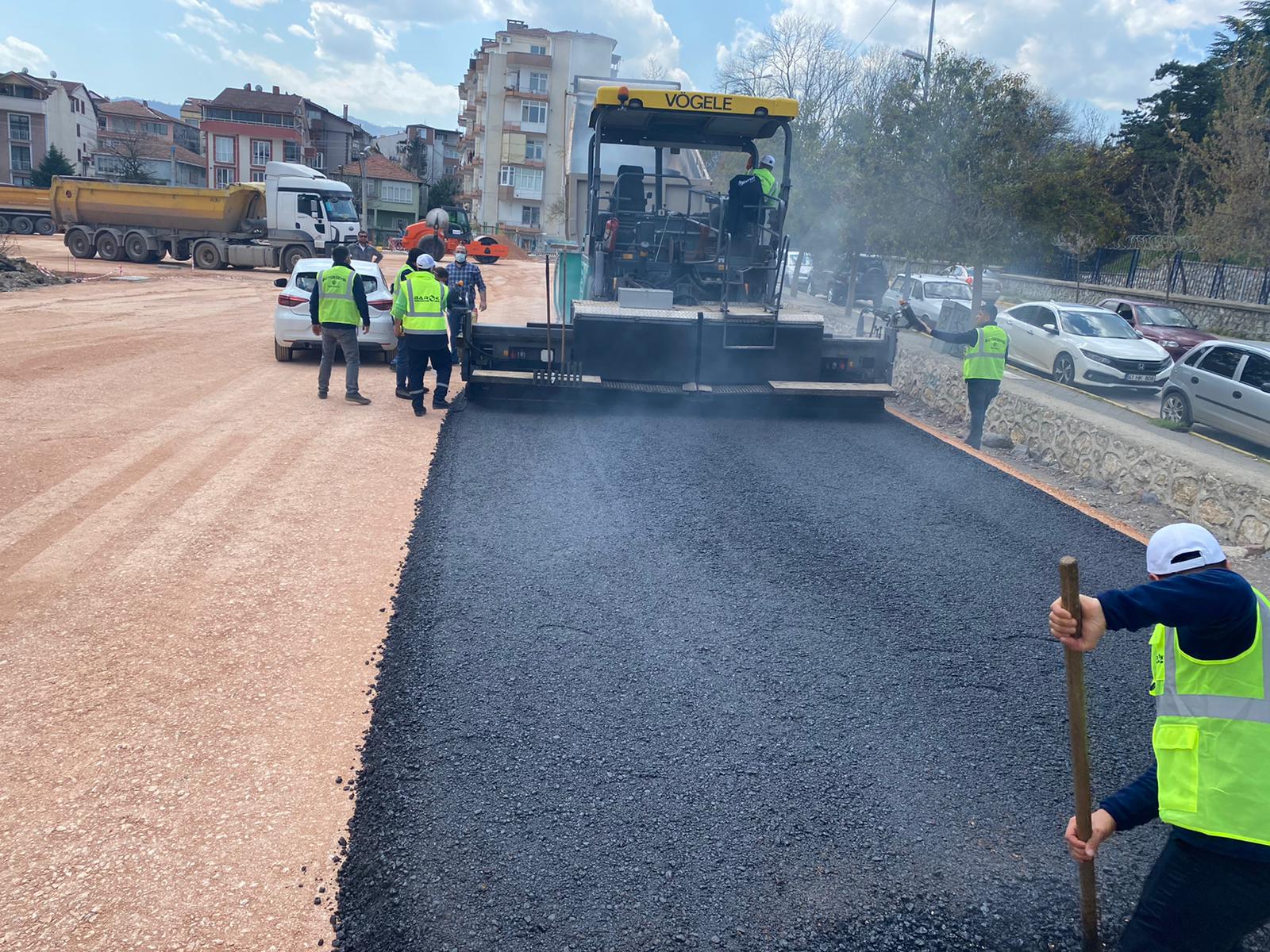 Kocaeli Gölcük'te 84 araçlık açık otopark yapılıyor