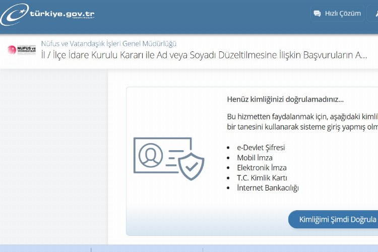 Ad soyad değişikliği için yarın son gün! Tek tıkla adını değiştir -