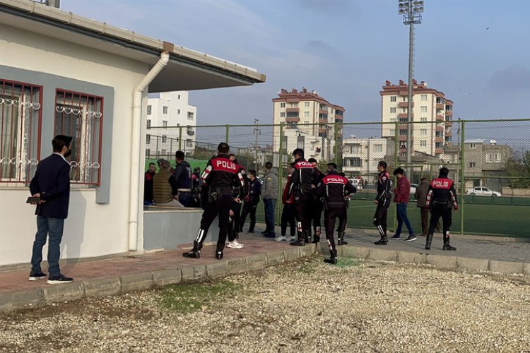 Adıyaman'da amatör futbol maçında kavga