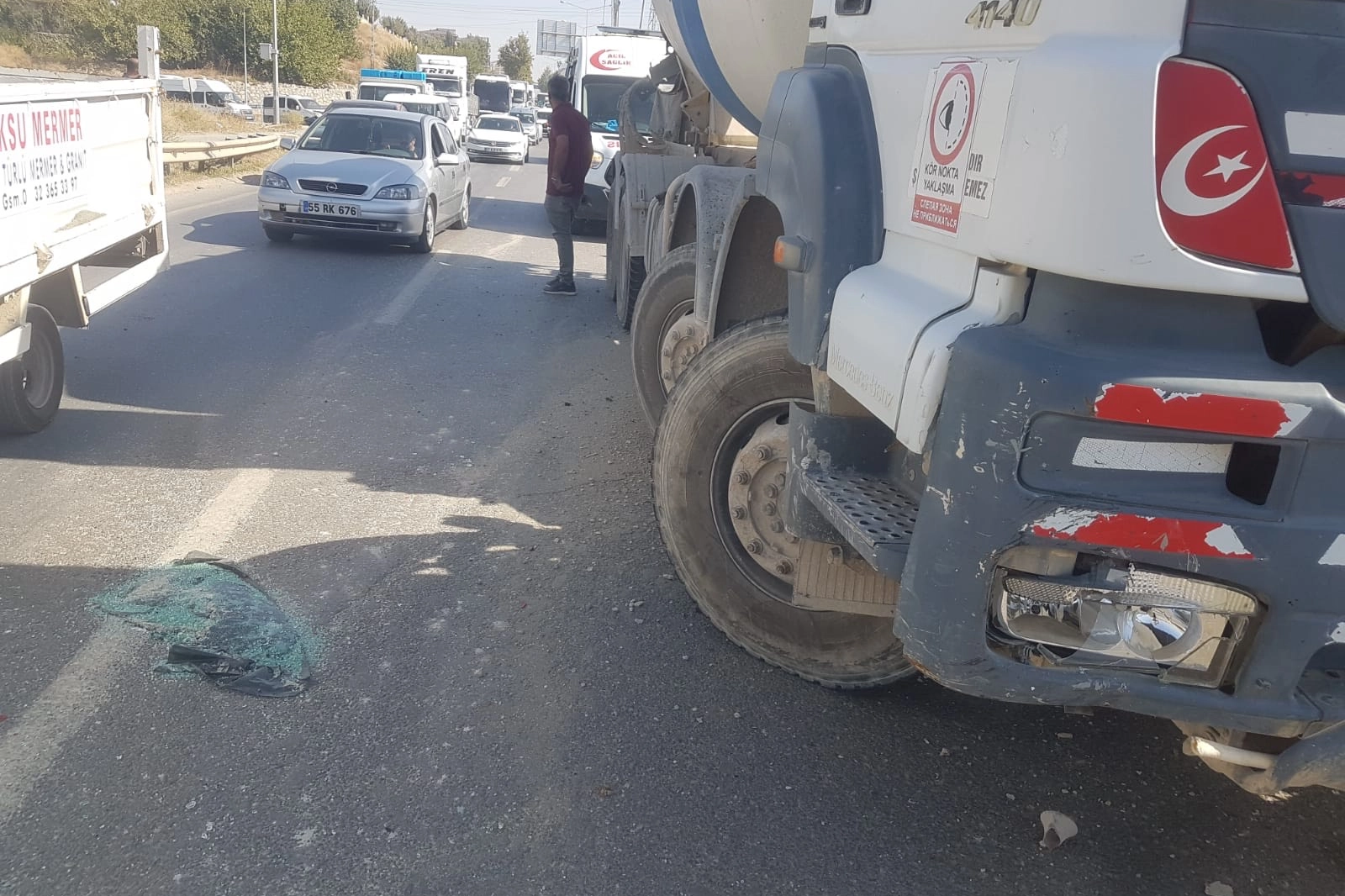 Adıyaman’da Üniversite yolunda kaza: 1 kişi yaralandı -