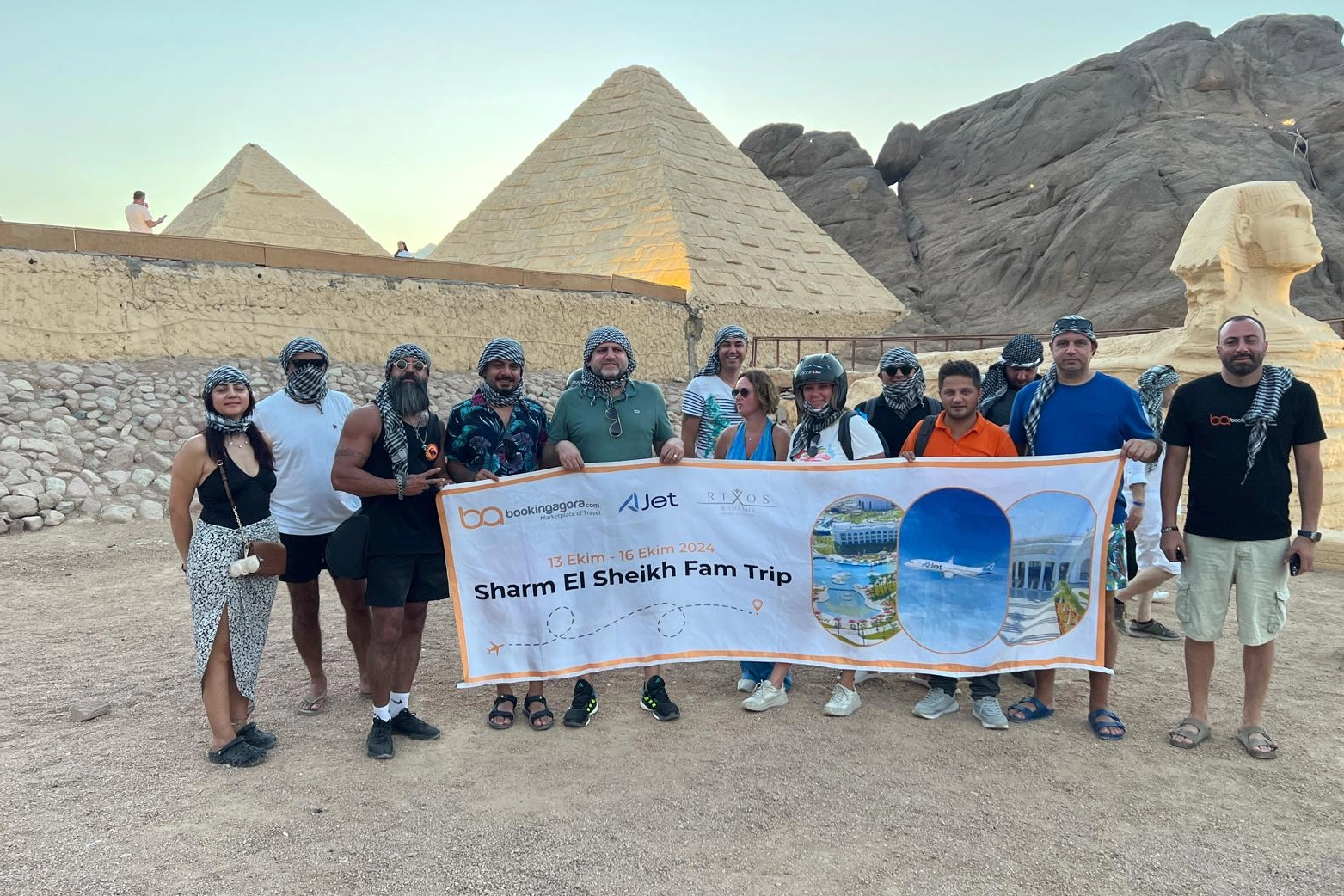 AJet, ilk Fam Trip’ini BookingAgora ile Sharm El Sheikh’e yaptı -