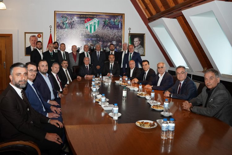 AK Parti’den Bursaspor’a ziyaret -