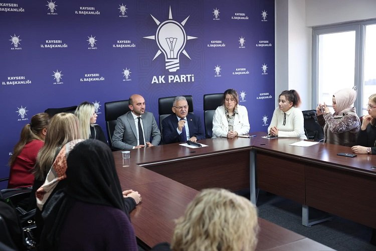 AK Parti Kayseri Melikgazi'ye hayırlı olsun ziyareti -