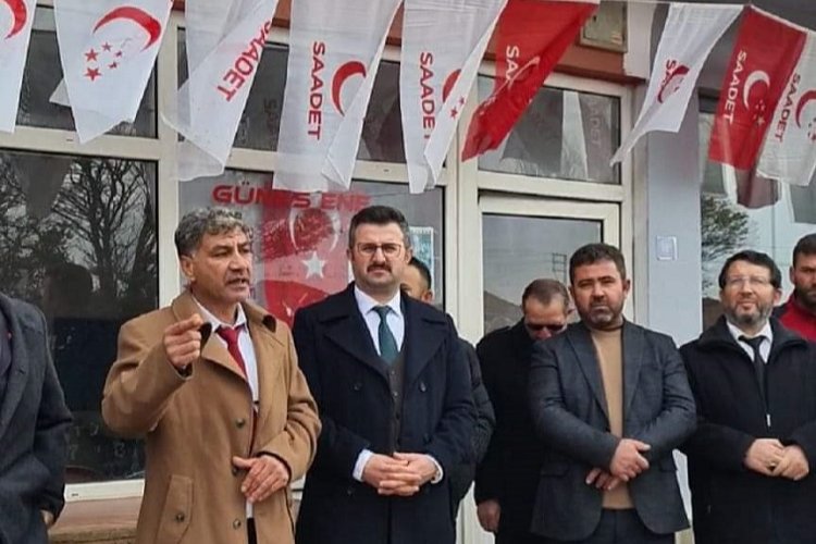 Ali Osman Yıldız Saadet Sarıoğlan'den aday adayı -