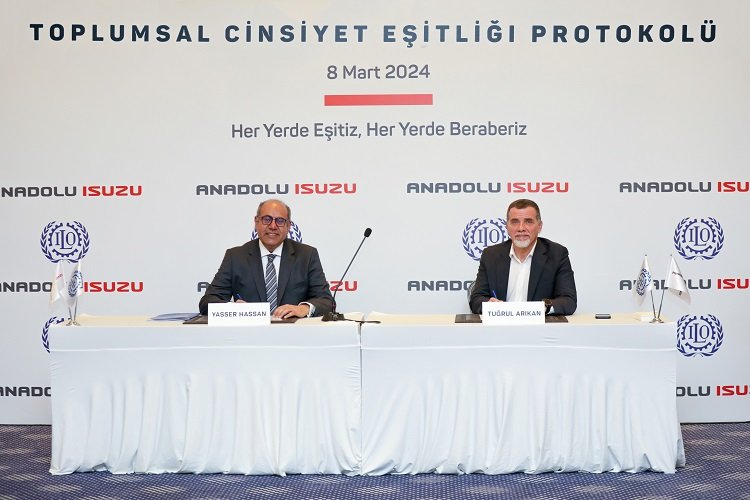 Anadolu Isuzu ve ILO cinsiyet eşitliği için iş birliği yaptı -