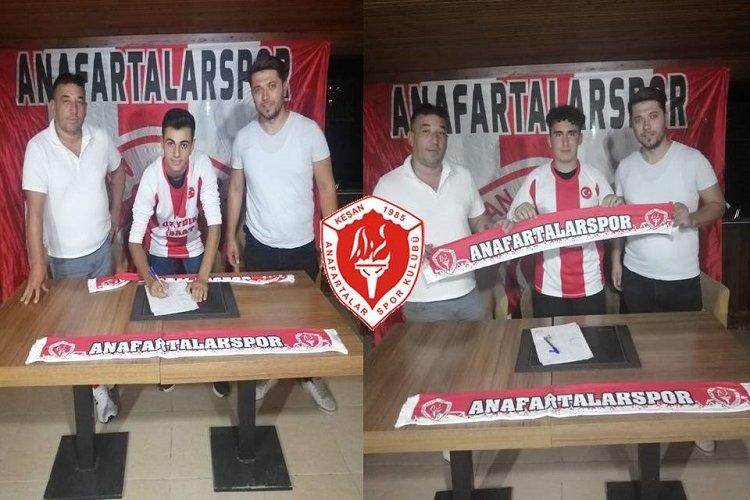 Anafartalarspor, Şeref Eray Gezer ve Baran Demir ile anlaştı -