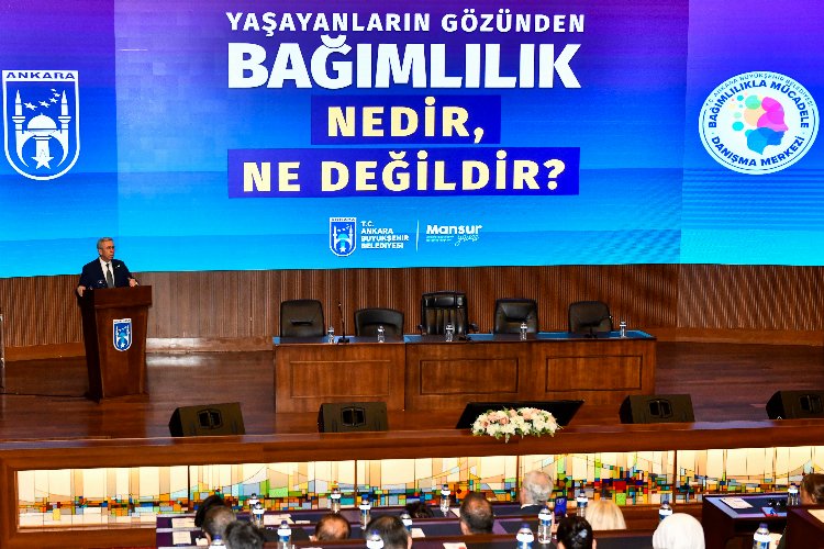 Ankara Büyükşehir Belediyesinden bağımlılığa karşı panel -