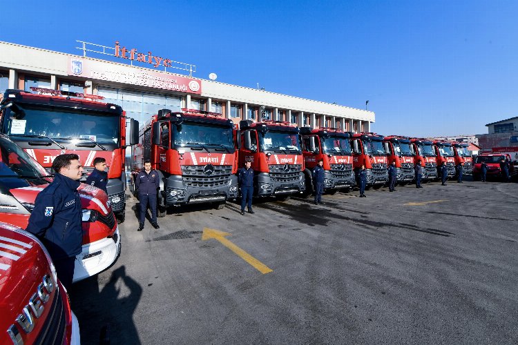 Ankara İtfaiyesi araç filosunu güçlendiriyor -