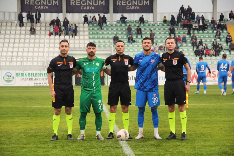 Anıl Küçükkaraca, Serik Belediyespor-Ankaraspor maçını yönetti -