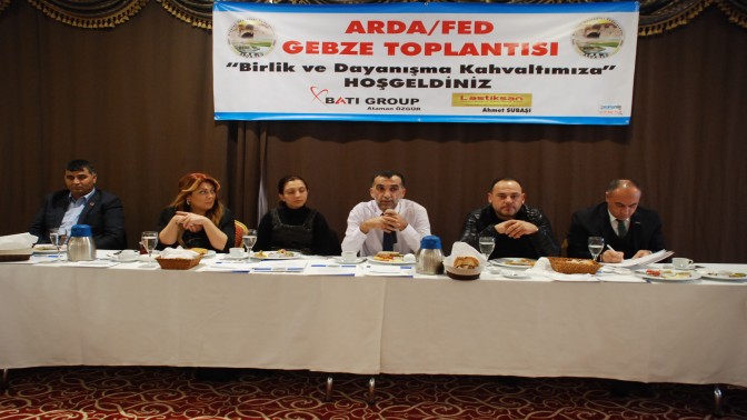 ARDA/FED ARDAHANLILARI GEBZEDE BİR ARAYA GETİRDİ