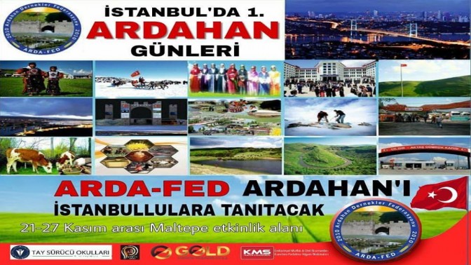 ARDAFED ARDAHAN GÜNLERİ DÜZENLİYOR