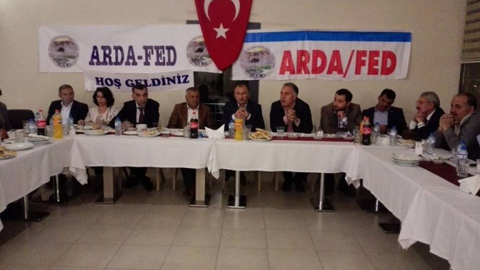 ARDAFED ARDAHANDA ARDAHANLILARLA BULUŞTU..