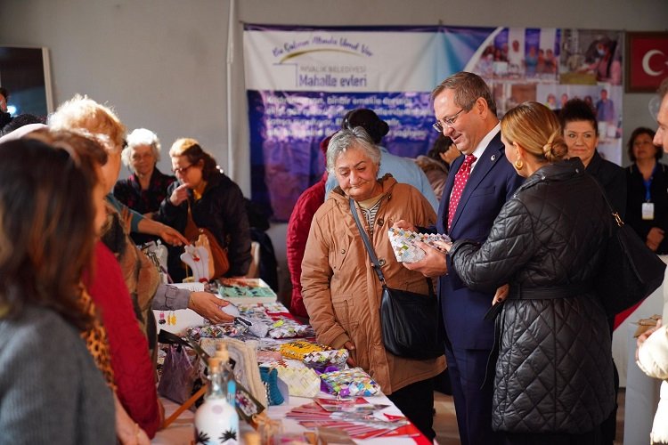 Ayvalık Üretimevleri aile bütçesine katkı sağlıyor -