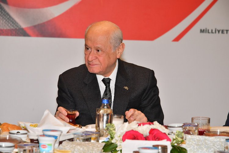 Bahçeli şehit aileleriyle iftarda buluştu -