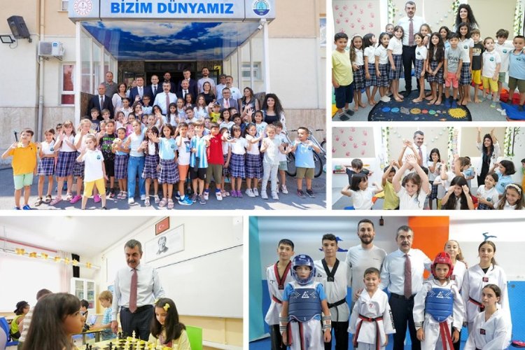 Bakan Tekin'den yaz okuluna ziyaret -