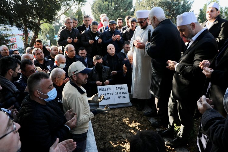 Başkan Akgün'ün ağabeyi son yolculuğuna uğurlandı -