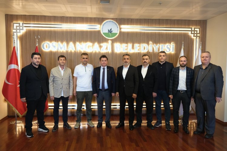 Başkan Aydın'a MÜSİAD Bursa'dan kutlama ziyareti -