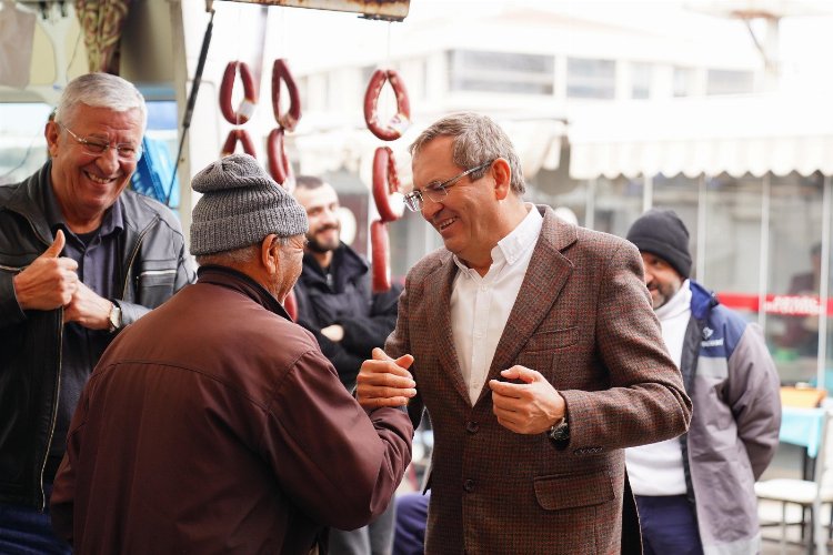 Başkan Ergin vatandaşlarla buluşmalarına devam ediyor -