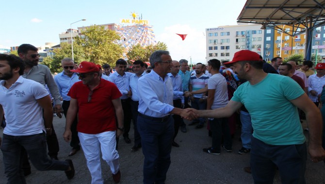 BAŞKAN KÖŞKER'DEN GEBZELİ HEMŞERİLERİNE TEŞEKKÜR